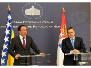 Bosna Hersek Dışişleri Bakanı Tsrnadak, Sırbistan'da