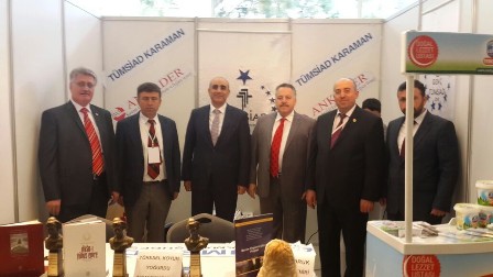 TÜMSİAD Konya Şubesi tarım, gıda ve gastronomi kongresine katıldı