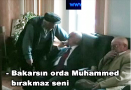 Sav alay ettiği kişiyle karşılaştı