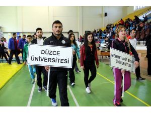 Türkiye Üniversitelerarası Güreş Şampiyonası Edirne'de Başladı