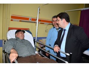 Başkan Yazgı’dan Hastalara Ziyaret