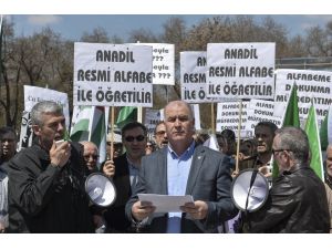 Meb Önünde "Çerkesce" Eylemi