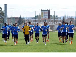 Eskişehirspor'da Suat Altın İnşaat Kayseri Erciyesspor Maçı Hazırlıkları