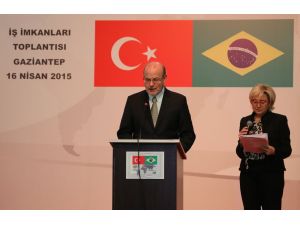 Brezilya'nın Ankara Büyükelçisi Salgado, Gaziantep'te