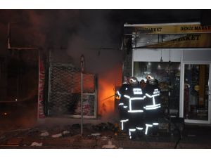 Aydın'da İş Yeri Yangını