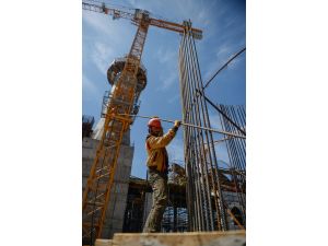 Çamlıca Camisi'nin Yüzde 75'i Tamamlandı