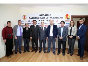 Asü Rektörü Acar’dan Gazeteciler Ve Yazarlar Cemiyeti'ne Ziyaret