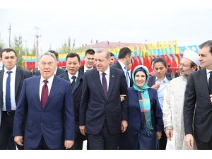 Cumhurbaşkanı Erdoğan, Kazakistan'da