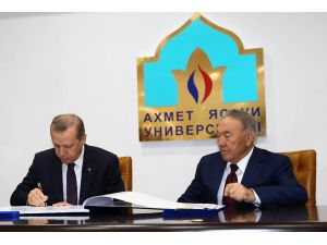Cumhurbaşkanı Erdoğan, Kazakistan'da