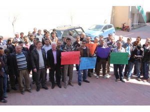 Ermenek'te Maden İşçilerinden "Ocak Eylemi"