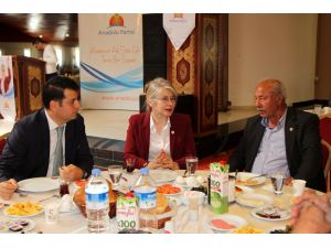 Anadolu Partisi Genel Başkanı Tarhan, Hatay'da: