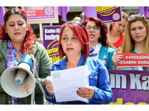 Manisa'da, Kadın Cinayetleri Protesto Edildi