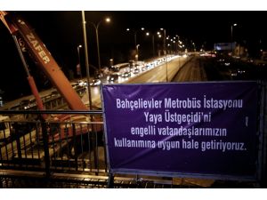 Bahçelievler Metrobüs İstasyonu Ve Üst Geçidi Yenileme Çalışmaları