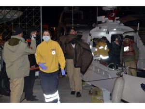 Bodrum'da Kaçakları Taşıyan Tekne Battı