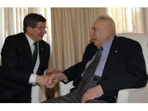 Başbakan Davutoğlu'ndan Şerif Mardin'e Ziyaret