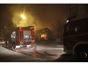 Başkentte Gecekondu Yangını