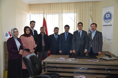 Vergi Denetim Grup Başkanı Ali Yıldız, KONMUHDER’i ziyaret etti