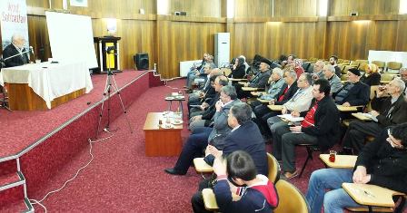 Vali Erol ile Başkan Akyürek “Koyunoğlu İkindi Sohbetleri”ne katıldı