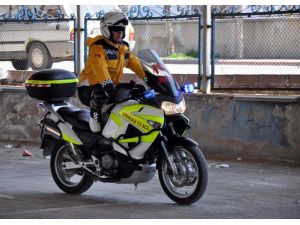 Motosikletli Ambulanslar Göreve Hazır