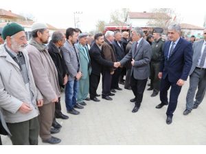 Aksaray Valisi Köy Ve Beldelerde İncelemelerde Bulundu