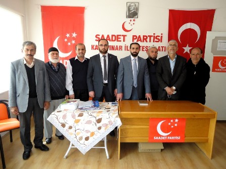 Saadet adayları Karapınar’da
