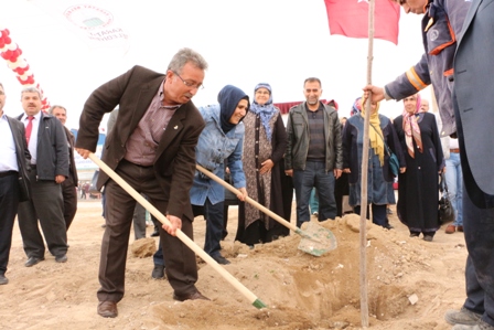 Sonbirlik Sanayi Sitesi ağaçlandırıldı