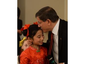 Davutoğlu, Trt Uluslararası Çocuk Şenliği'ne Katılanları Kabul Etti