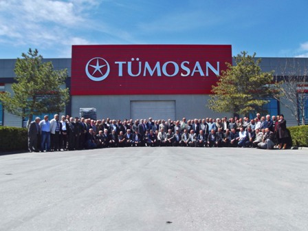 Tümosan’ın eski çalışanları yemekte bir araya geldi