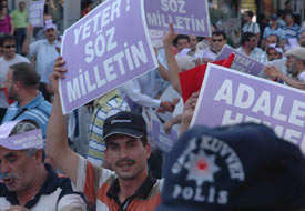 Halk İradesine Saygı Yürüyüşü yapıldı