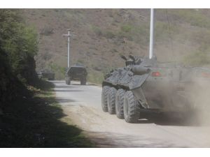 Makedonya'da Polis Karakoluna Saldırı