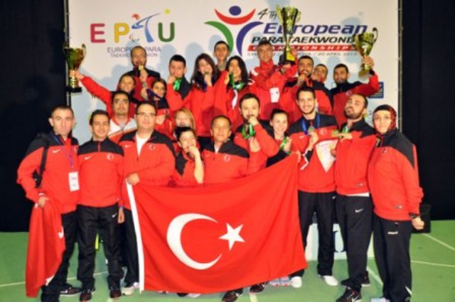 Para Taekwondocularımız Avrupa Şampiyonu