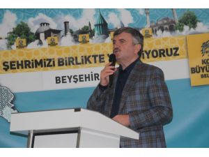 Konya Büyükşehir Belediye Başkanı Akyürek, Beyşehir'de