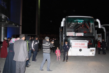Karataylı izciler Çanakkale’ye uğurlandı