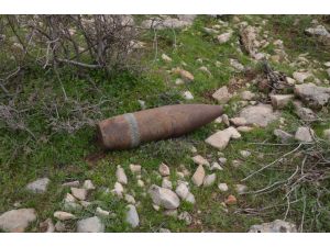 Siirt'te Patlamamış Mühimmat Bulundu