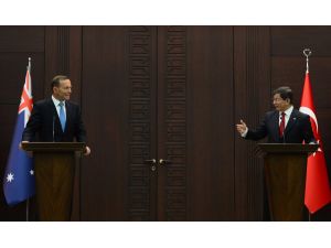 Davutoğlu - Abbott Ortak Basın Toplantısı