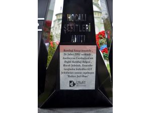 Kocaeli'de "Hocalı Şehitleri Anıtı" Açıldı