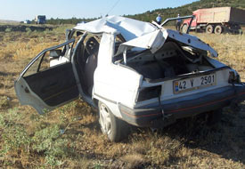 Seydişehir’de trafik kazası