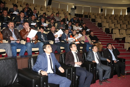 Karatay Belediyesi temizlik personeline hizmet içi eğitim semineri