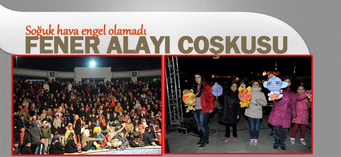 Kültürpark'ta fener alayı coşkusu