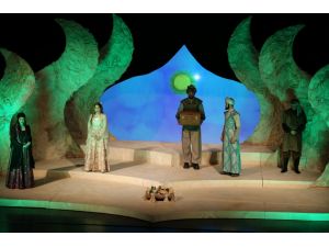 Aksaray'da 'Sabır Taşı' Eseri