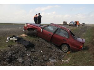 Ağrı'da Otomobil Takla Attı: 1 Ölü, 3 Yaralı