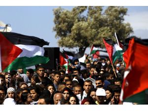 Filistinlilerden "Nekbe" Protestosu