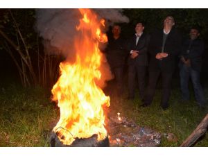 Fındık Üreticileri Zirai Don Riskine Karşı Nöbette