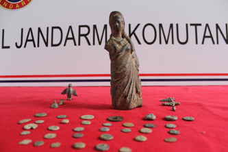 Beyşehir'de tarihi eser operasyonu