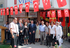 Makedonya’nın 3 şehrine KOMEK açıldı