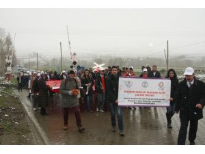 Alaca'da Ermeni Çetelerince Katledilenler Anısına Fidan
