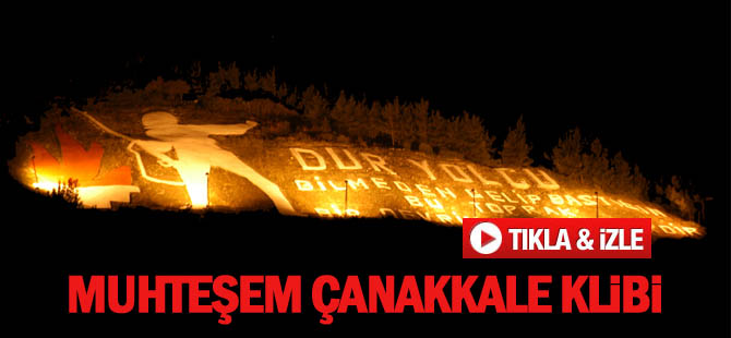 Deniz Kuvvetleri Komutanlığı'ndan muhteşem Çanakkale klibi