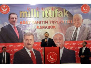 Saadet Partisi Genel Başkan Yardımcısı Tongüç, Karabük'te: