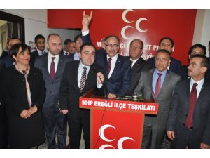 Mhp Konya Milletvekili Kalaycı, Ereğli'de Partililerle Buluştu