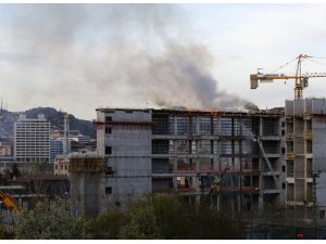 Yht Ankara Garı İnşaatında Yangın
